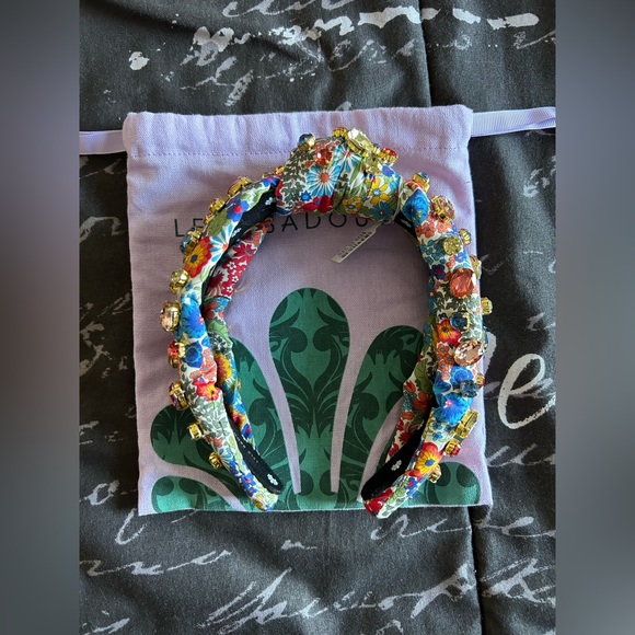 Lele Sadoughi x Liberty Jeweled Headband - Picture 2 of 5